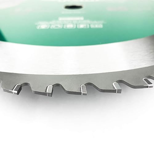 Miniatura 9 de TOMAX Hoja de sierra de acero y metal ferroso de nivel industrial de 48 dientes de 6-12 pulgadas con eje de 58 pulgadas