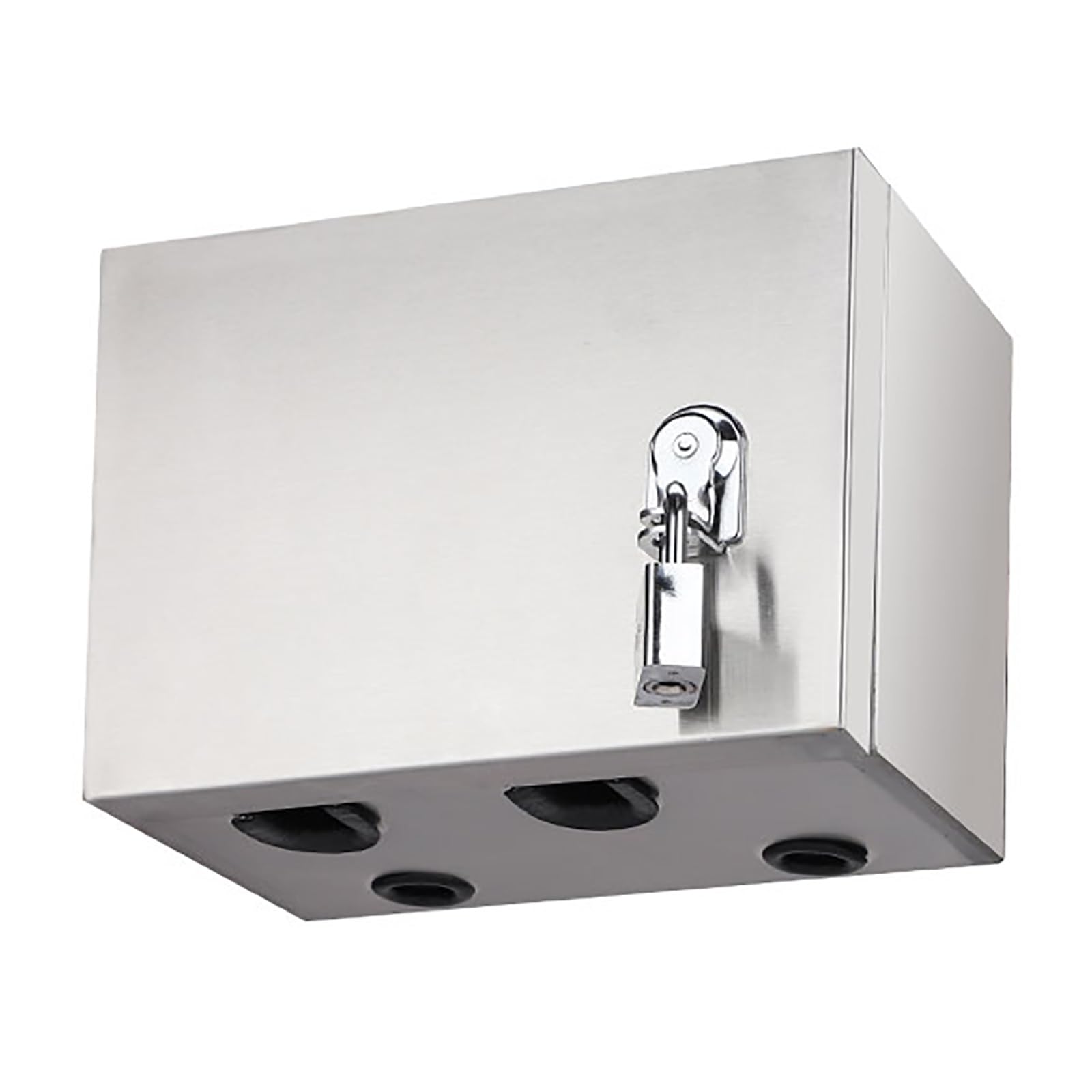 Verteilerkasten Außen Wasserdicht, Schaltschrank Außen, Steckdosenkasten mit Vorgebohrten Löchern, Aufputz Verteilerdose mit Montageplatte(25x14x20cm/10x5.5x8in)
