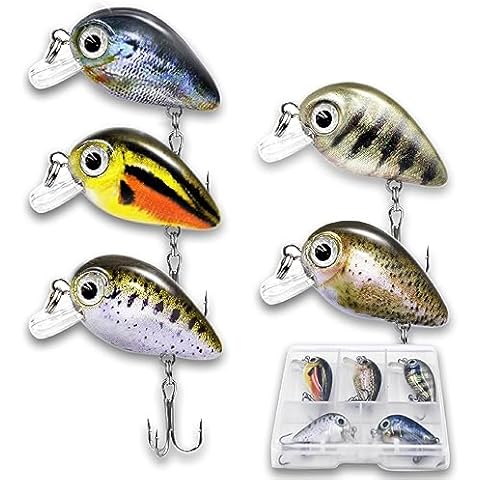 SHINETAO Micro Crankbait Fishing Lures Set Cover
