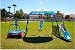 Kids Outdoor Playground Includes Trampoline, Swings and Slide