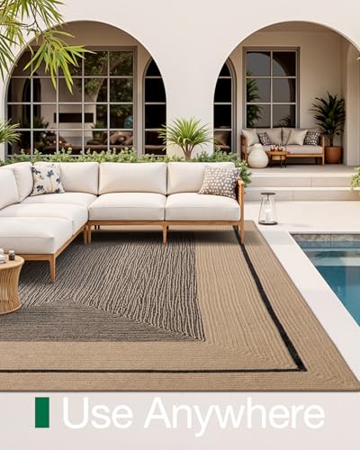 Image of Handmade Rectangular Jute Carpet Mixx Beige - Natural Fiber Rug for Living Room & Bedroom | Eco-Friendly & Durable | Size 3x7 Feet, Color- Mixx Beige