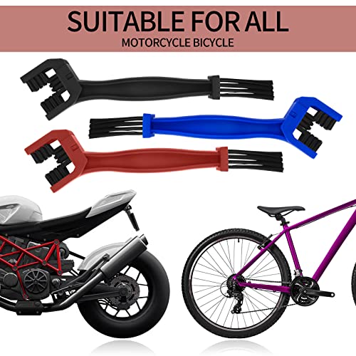 6 Pezzi Kit Strumenti Spazzole per Pulizia Catene