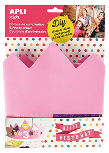 APLI Kids Corona, color rosa, Talla única (14479)