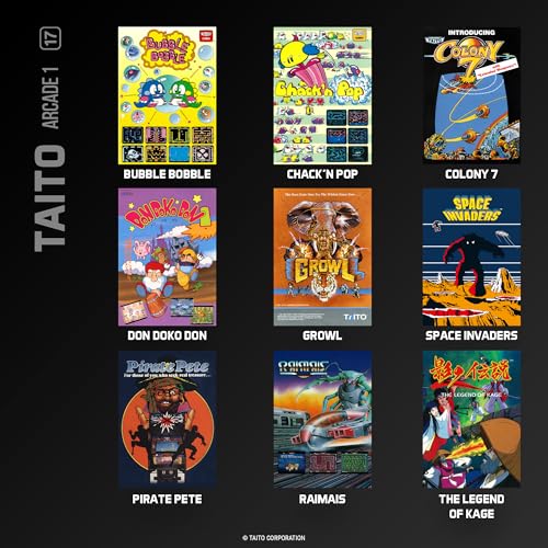 EVERCADE – TAITO ARCADE 1 – vue 4