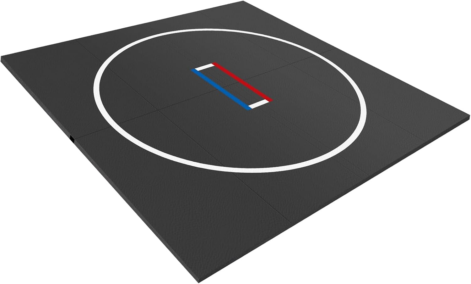 Generic 300x300cm Foldable XPE Jiu Jitsu Floor Exercise Mat for Home Landing Training Mat Waterproof 1.18in Thick for BJJ MMA Martial Art Boxing Grappling and Judo