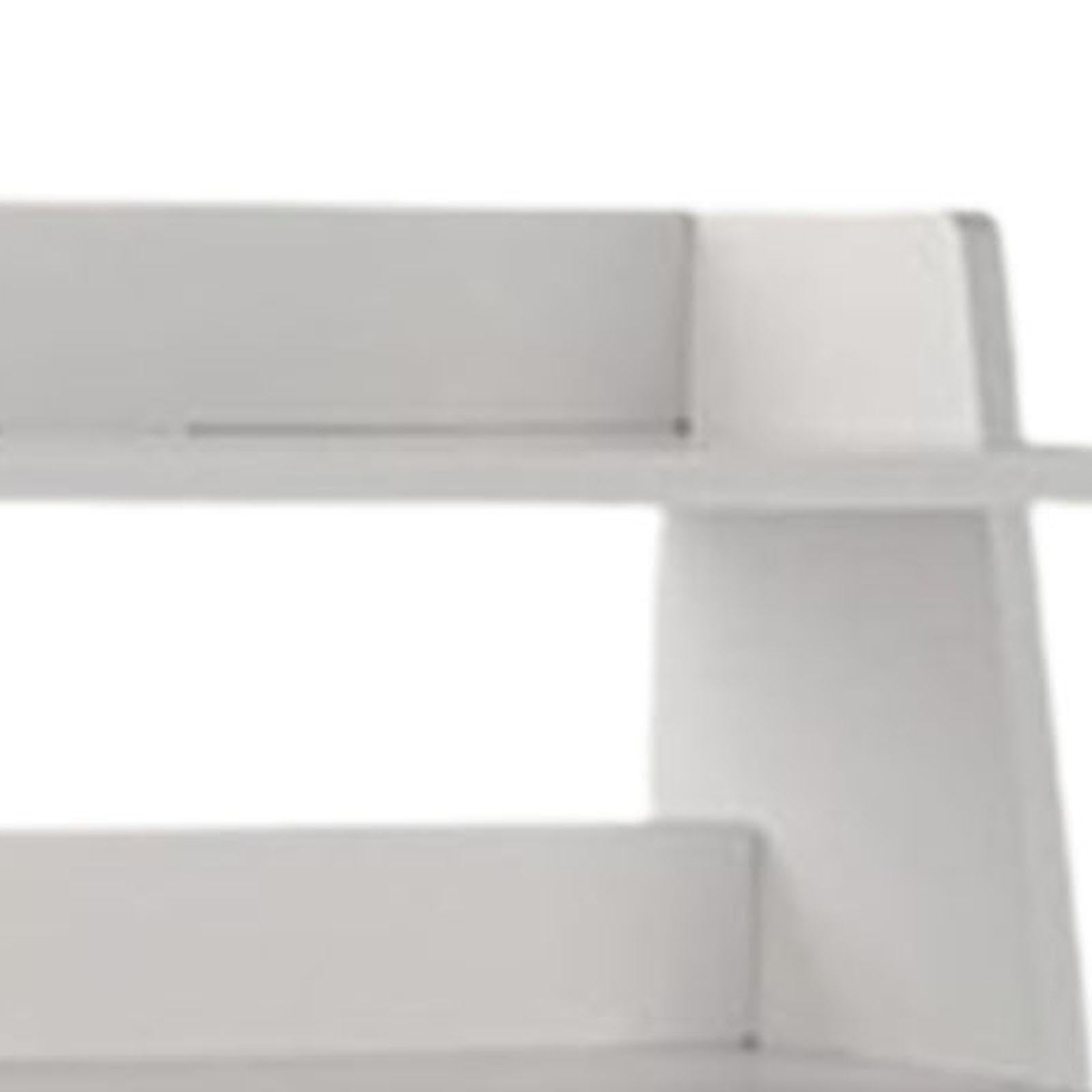 Mini espositore durevole per modelli di veicoli, meravigliosa opzione per la collezione di auto da parcheggio in diorama in Per scala 1/32, espositore, Bianco, 2 strati