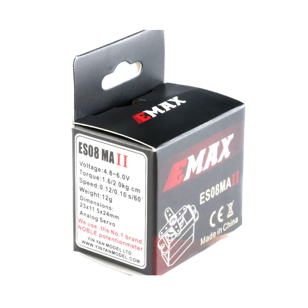 EMAX ES08MA II Mini Metal Gear Analog Servo with Plastic Gear Fixed Wing