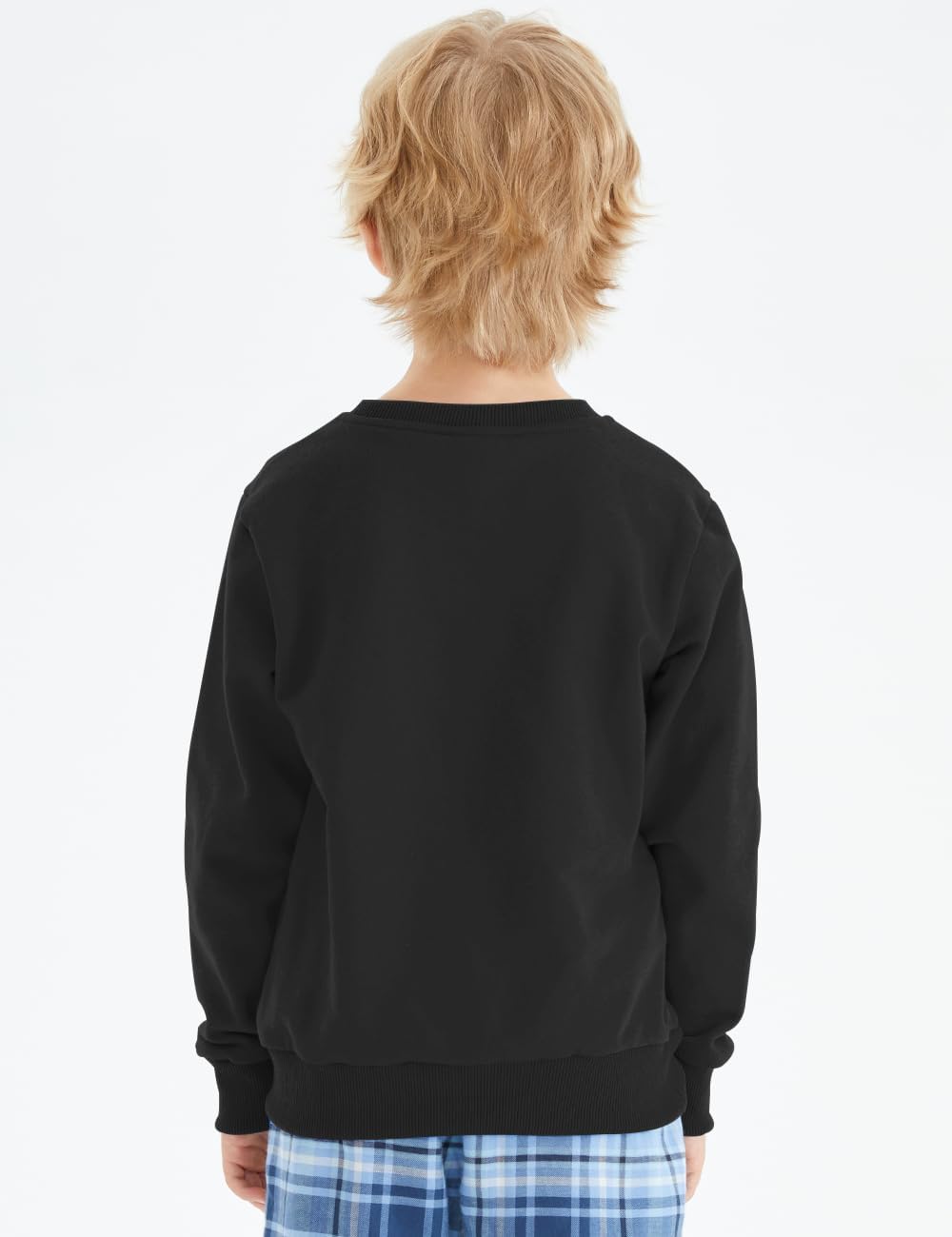 Spring&Gege Youth Basic Sport Crewneck Pullover Sweatshirts for Children(3-14 Years) - Image 3