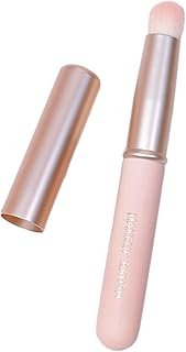 Pincel Lábios,Pincel para lábios com tampa - Pincel sombra para batom sem vestígios, pincel bálsamo labial, ferramenta maquiagem para lábios, nariz, olhos Ainichi