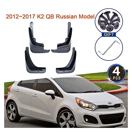 Garde-Boue Kia Rio 3 2012-2017 haute résistance finition noire
