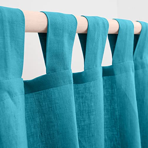 Image of HOMEMONDE Sheer Curtains for Living Room, Bed Room - Transparent Curtain Home Decor