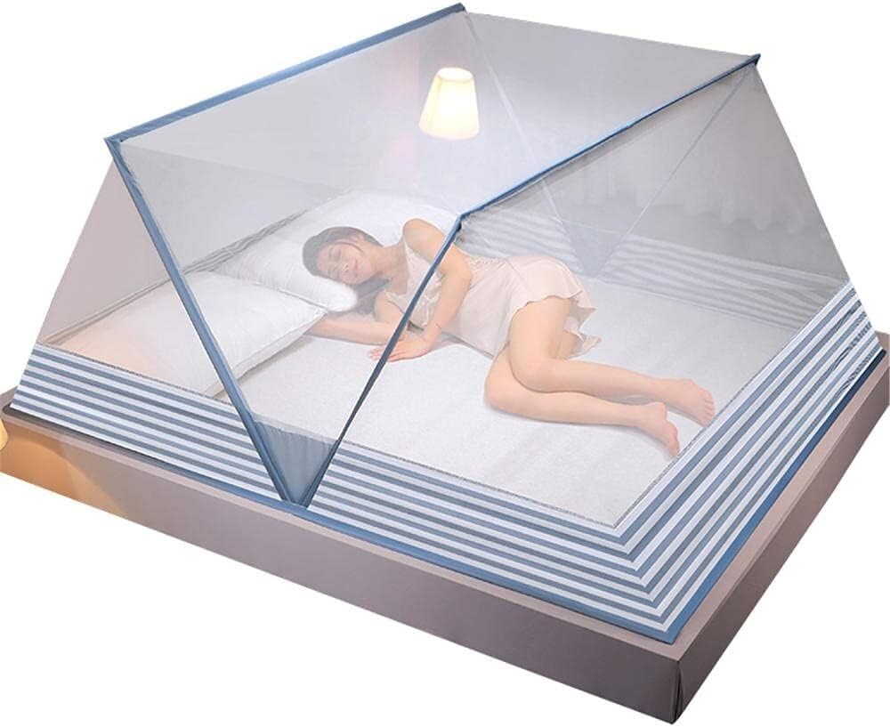 Moustiquaire de lit pliable 1,5 m portable pour la famille