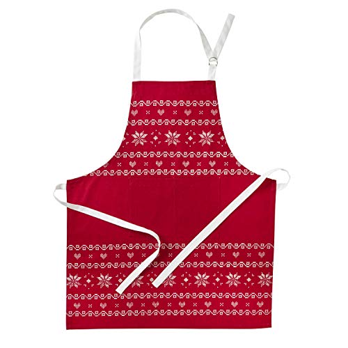 Skl Home Snowflake Winter Apron #TOP23