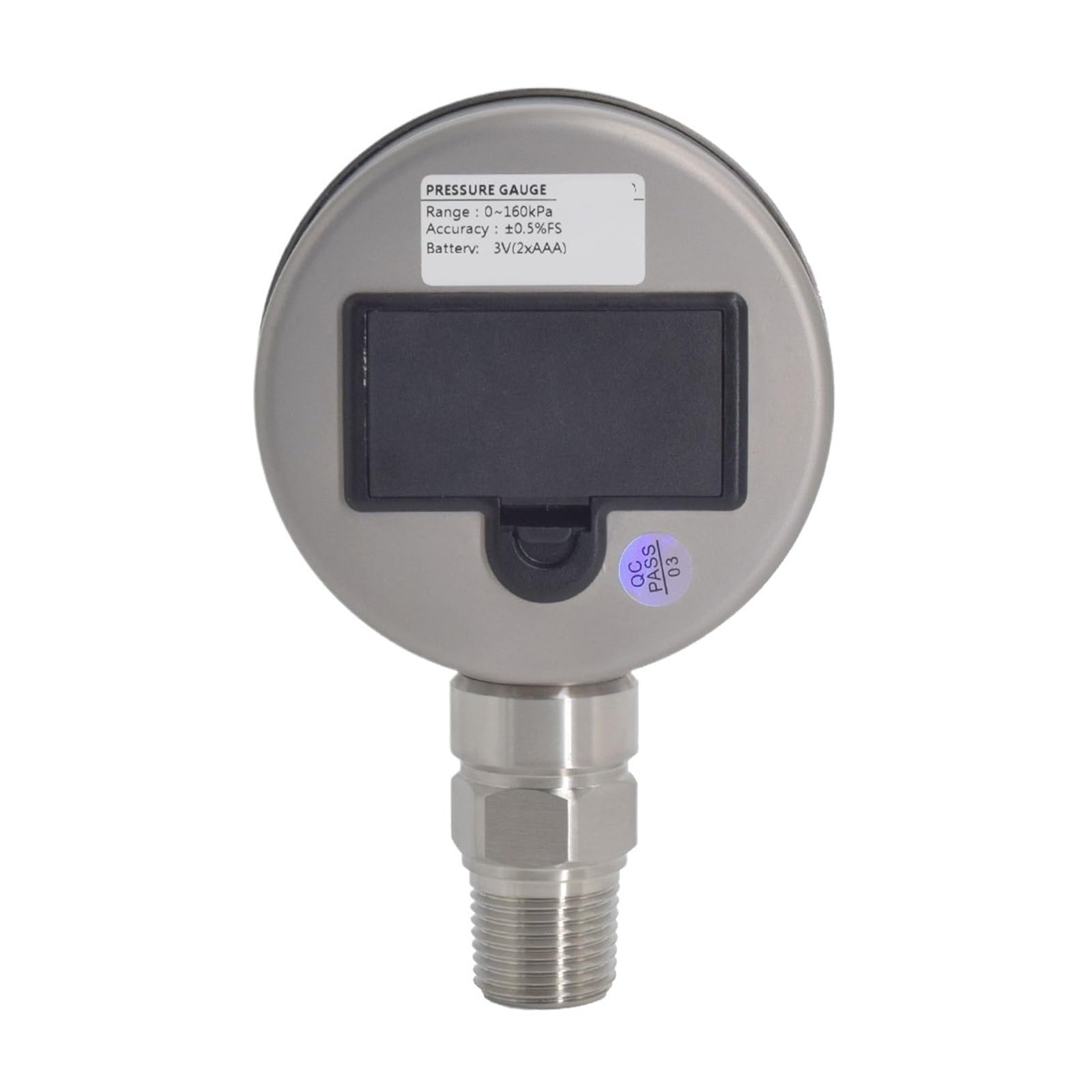 Hydraulik-Manometer-Testkit, 600 bar digitaler Luft-Öl-Druckpumpen-Druckanschluss(0-600 bar 0.5,2m Hydraulic hose)