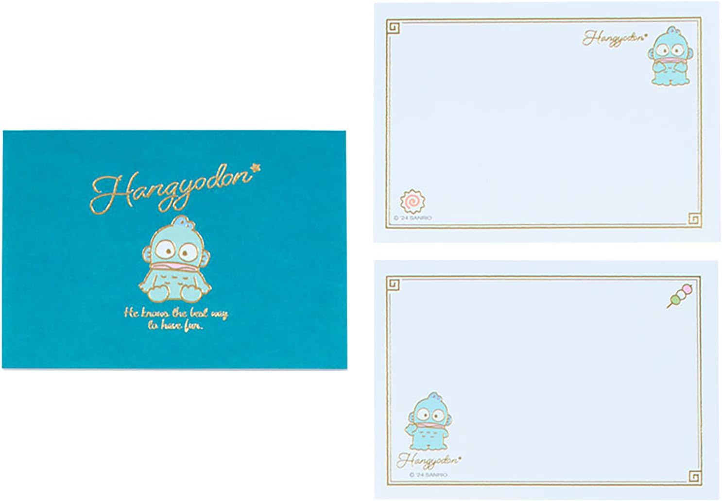 Sanrio 442402 – Mini Message Pad, 10 Pieces (2 in Total and 5 of Each) 442402