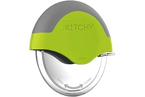Kitchy Heavy Duty Pizza Cutter Wheel for Effortless Slicing and Precision Cutting