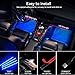 Car LED Interior Lights,Interior RGB Lights,8 Colors Car Atmosphere Lights,Car LED Strip Light with,Sync Music,5V USB Car Led Lights.