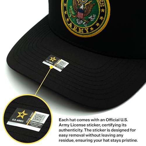 Gorra de veterano del ejército para hombre con parche bordado miniatura 7