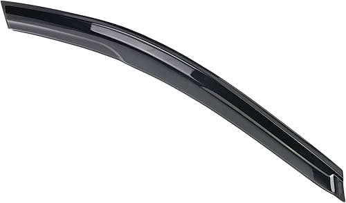 Miniatura 6 de Deflectores de ventana compatibles con deflectores de lluvia 2018, 2019, 2020, 2021, 2022, deflectores solares de humo oscuro