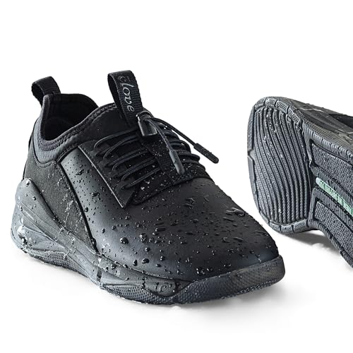 Image of clove Classic Core Colorway Shoes for Doctors & Nurses, Fluid Resistant, Easy to Clean, Slip Resistant, Comfortable for 12+ Hour Standing Shifts, Elastic No-Tie Laces, Sneakers for Men & Women