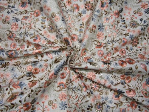 Brocart floral Bro764 jacquard de 112 cm pour confectionner une veste de cérémonie
