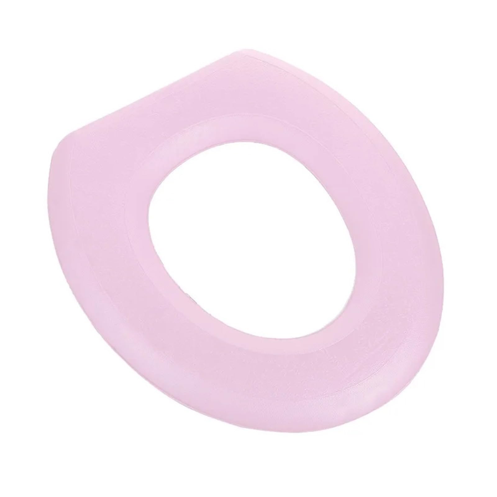 MZSKLW Padded Toilet Seat Waterpoof Soft Toilet Seat Cover Bathroom Washable Closestool Mat Pad Cushion O-shape seat Bidet Accessories(Sliver Single wheel)