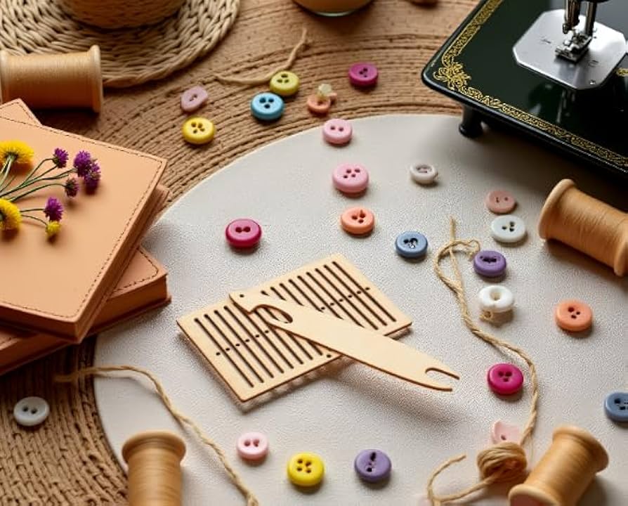 Children's Weaving Loom Instructions LHX2 Pcs Weaving Retro Craft Kit Weaving Wooden Kit For Bracelet Bag Belt Camera Strap 0810 Weaving Looms