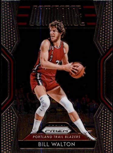 2018-19 Prizm Dominance Basketball #25 Bill Walton Portland Trail Blazers Official NBA Trading Card From Panini