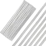Shappy Elastic for Sewing Knit Elastic Band(1/4 Inch x 22 Yards, Silver)
