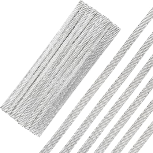 1 Roll Elastic for Sewing Knit Elastic Band, 1/4in X 22 Yards, Silver