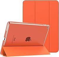 Vista 10 de MoKo Funda para iPad 10.2, iPad de 9ª generación 2021/iPad de 8ª generación 2020/iPad de 7ª generación 2019, funda delgada con carcasa trasera