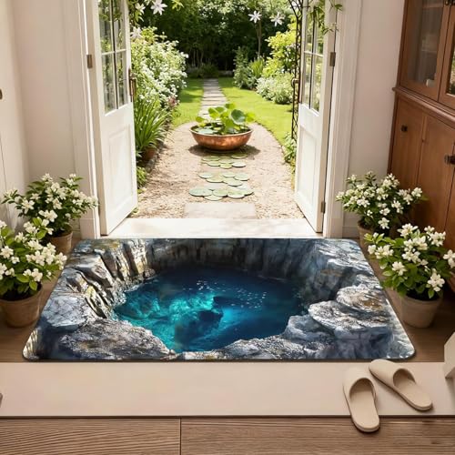 Mazulora Vortex 3D Rug 31.5x47.24in