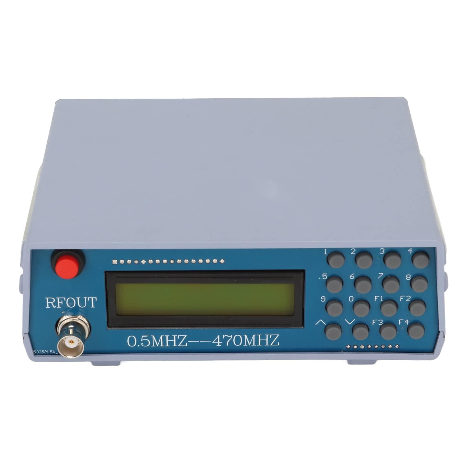 Generatore di Segnale Interfono Radio FM PM AM ABS 0.5M-470MHz Generatore di Segnale Tester Misuratore di Frequenza da -70 a 132dBm