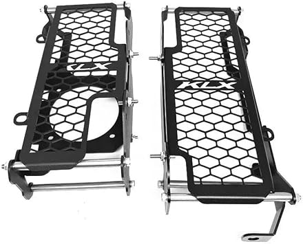 Motorcycle Radiator Grille Guard Motorcycle Accessories L&R Radiator Grille Grill Guard Cover Protector For Ka&wasa&ki KLX 300R 2020 2021 2022