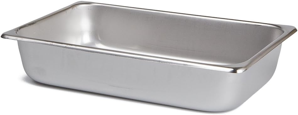 Medegen Medical Products 74102 Instrument Tray, Standard Gauge, 1-3/4 Quart Capacity, Regular Size, Stainless Steel