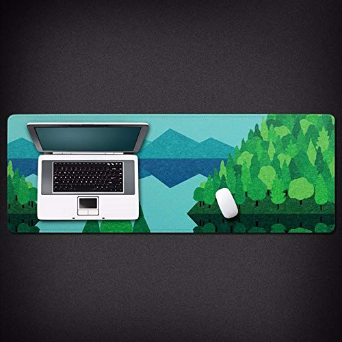 Tapis de souris de jeu grand épais style pointe extra large et finitions haut de gamme