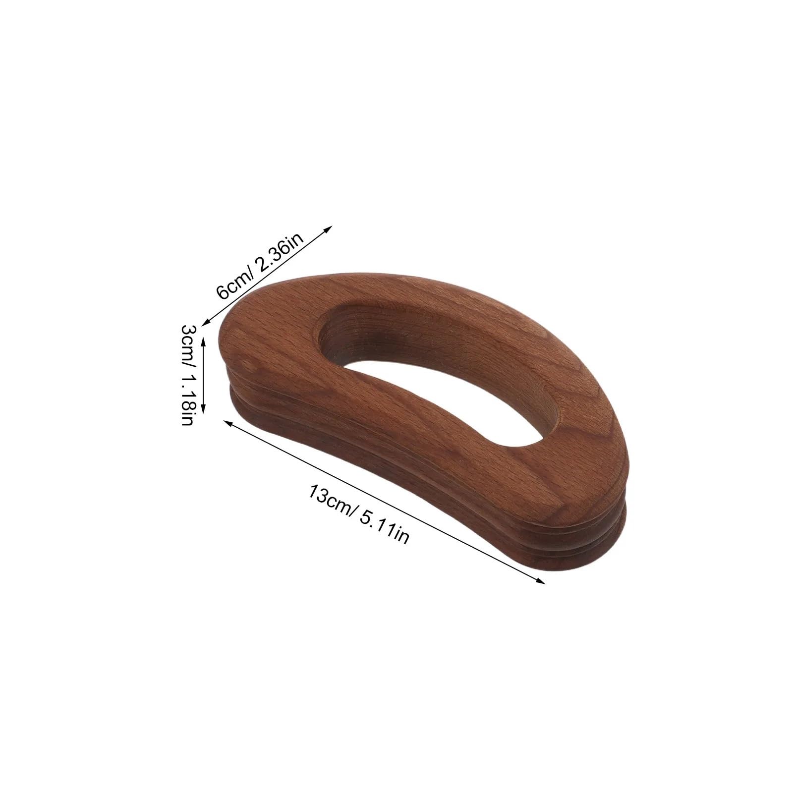 Gua Sha In Legno 2 pezzi in legno Gua Sha, tavola da massaggio, raschietto for il corpo liscio, strumento for portatile for collo, schiena, spalla