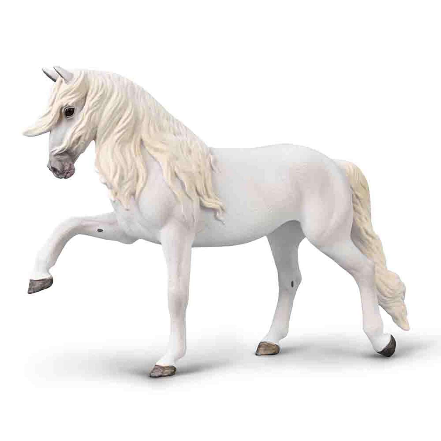 CollectA Lipizzaner Mare Spanish Walk, Realistic Hand Finished Horse Figure