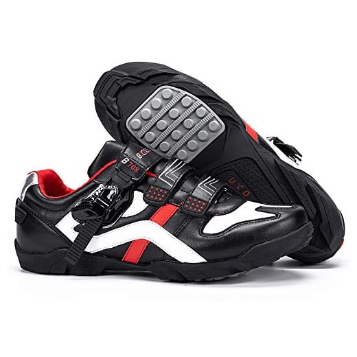 BUCKLOS MTB Cycling Shoes Men, Precise Buckle Strap Mountain Bike Shoes Sneakers fit Spinning Shoes for SPD Cleats with Unlocked Style Indoor Outdoor