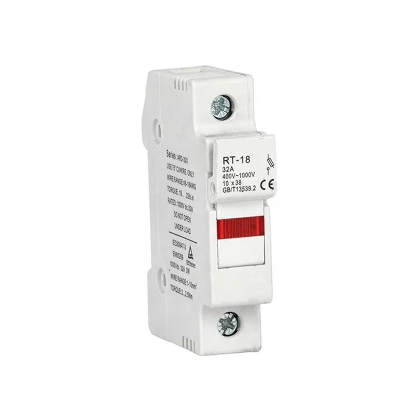 Fusible solaire 1000V 32A DC protège vos panneaux photovoltaïques avec porte-fusible 10x38