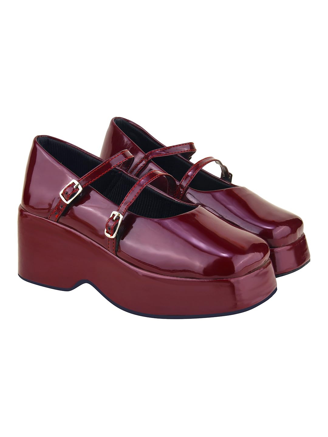 Women’s Platform Loafers Stylish Slip-On Casual Shoes with Comfortable Everyday Footwear-image-36