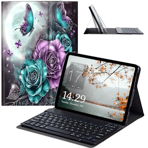 Étui pour tablette Fire HD 8 avec clavier pour travailler au café ou en voyage