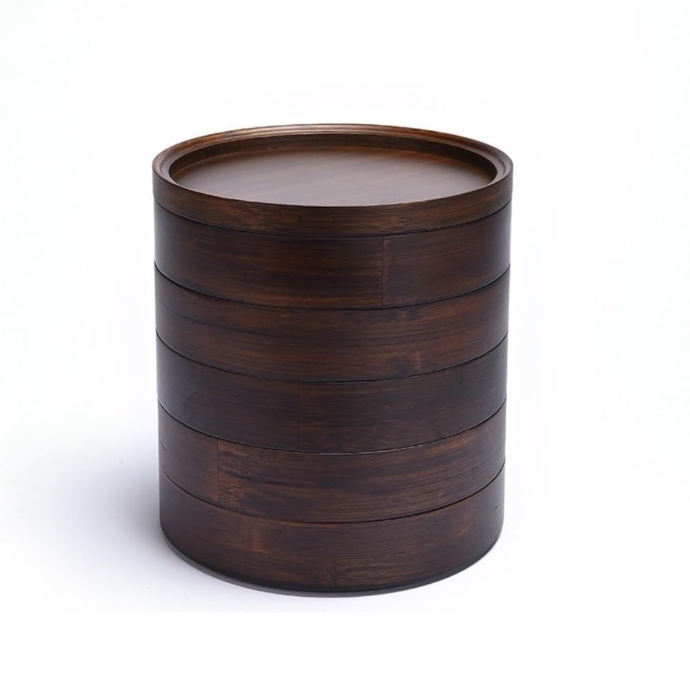 Caddy de Té Caja de almacenamiento de té a granel Caja de té con cajones multicapa for el hogar Juego de té chino Caja de almacenamiento de té Caja de almacenamiento de pastel de té para Almacenamient