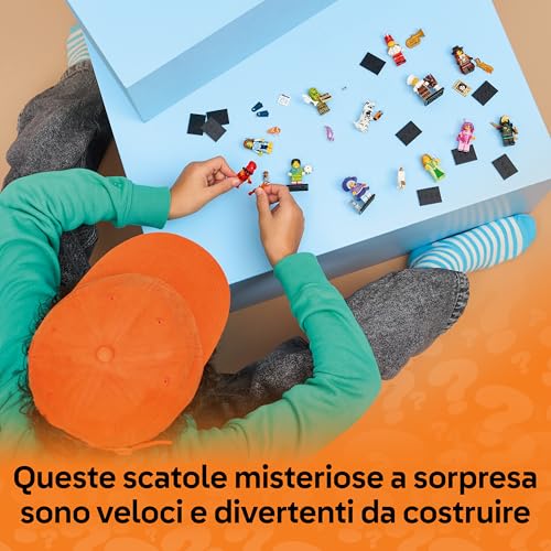 Minifigures Serie 29 - Scatola a Sorpresa - Giocattolo con 1 di 12 Personaggi da Collezione tra cui: Portiere di Calcio ed Elfo Unicorno - Idea Regalo per Bambini e Bambine da 6 Anni - 71052 - Lego - Immagine 5