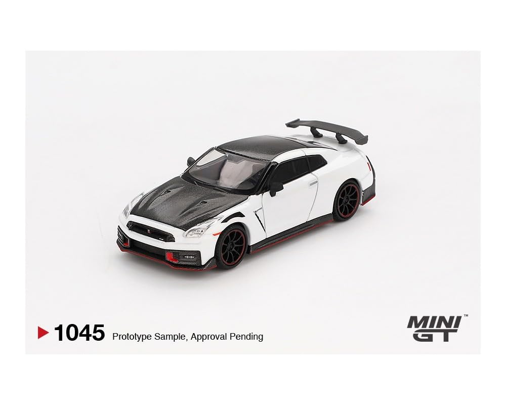 MINI GT Nissan GT-R Nismo 2024 – Brilliant White Pearl Diecast