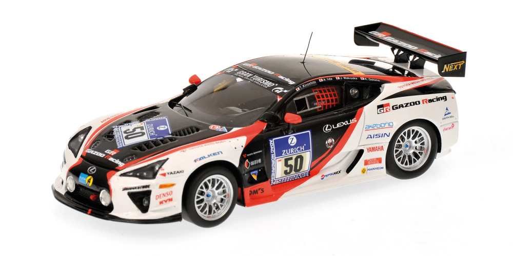 Amazon.co.jp: PMA 1/43 Lexus LFA 24h Nurburgring 2010