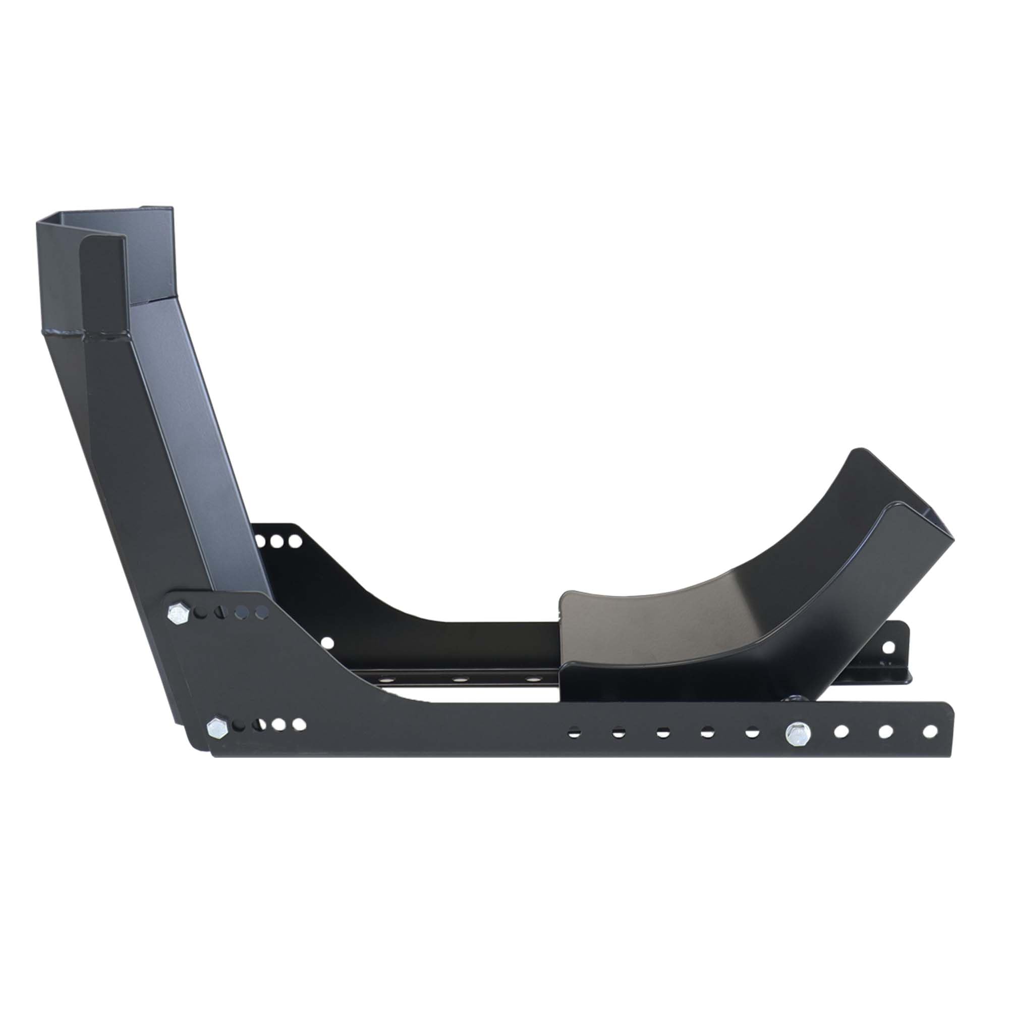 The Drive Motorradständer 12"-21" Zoll | Verstellbarer Motorrad Transportständer | Reifenbreite 80 bis 130mm | Motorrad-Wippe | Vorderrad u. Hinterrad