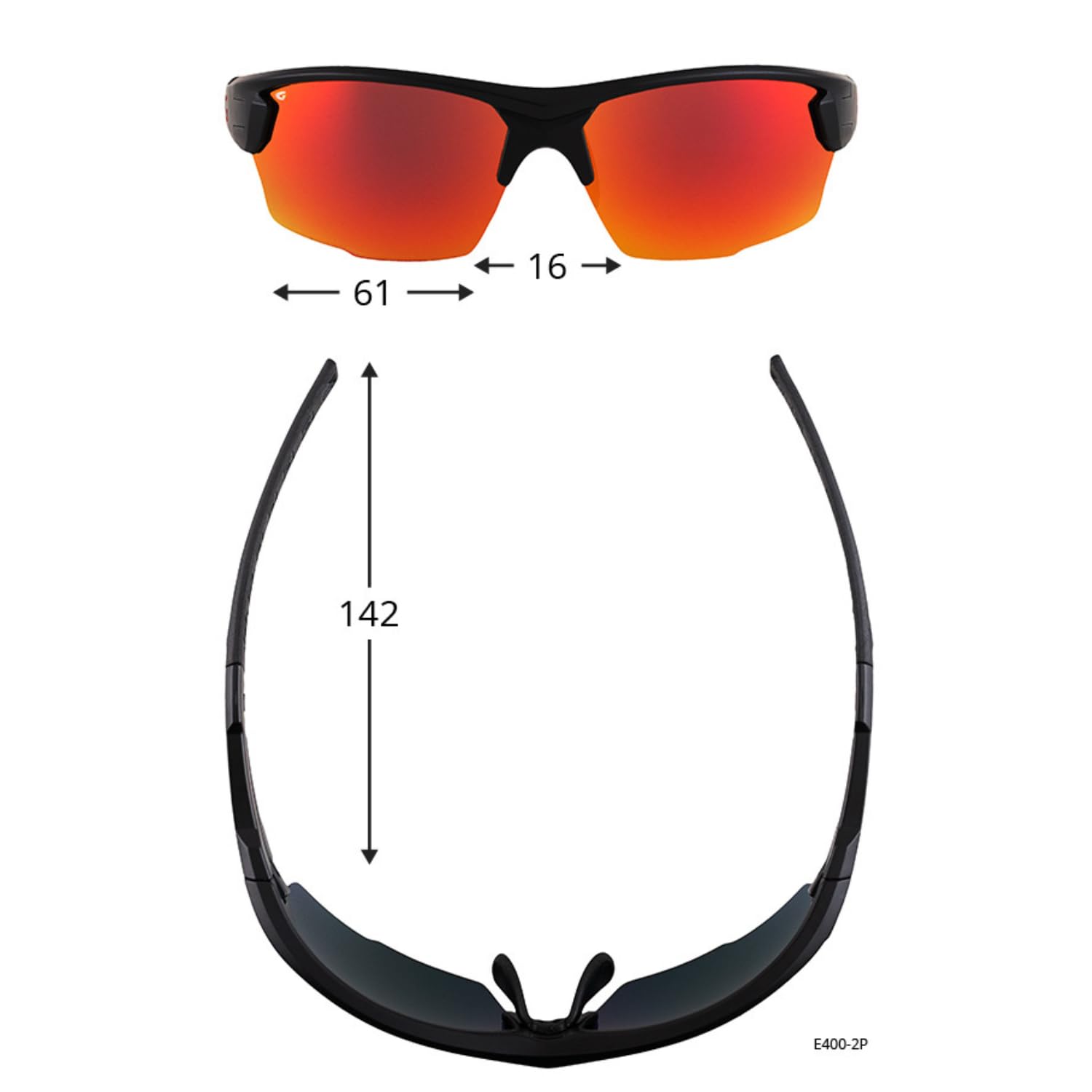 GOG - Polaryzacyjne okulary unisex UV400 Cat4