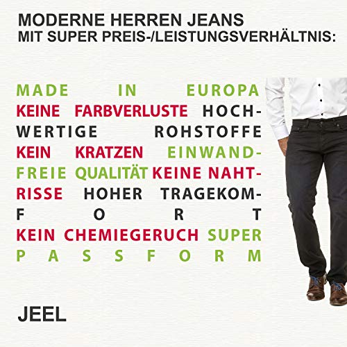 Jeel Herenjeans, ‘regular straight cut‘, stretch, spijkerbroek, basic gewassen - Image 7