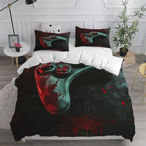 Housse de couette Monster Truck抗皱易洗汽车单人被套135x200带拉链 - 6